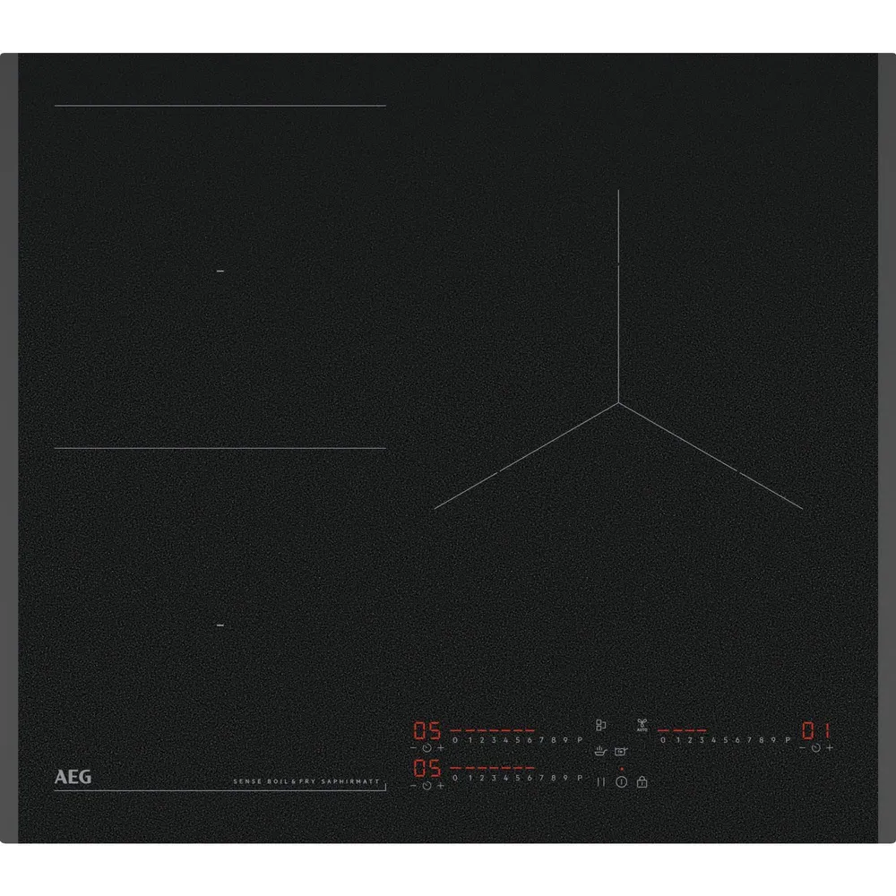 Placa Aeg Ti63Iq3Bfb 3F Ind Sense Cozinhar E Fritar