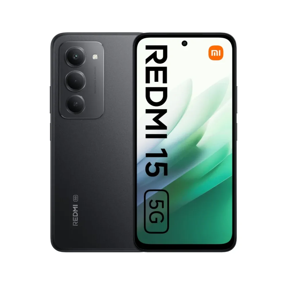 Xiaomi Redmi 15 5G 128GB/4GB Dual SIM Preto Midnight