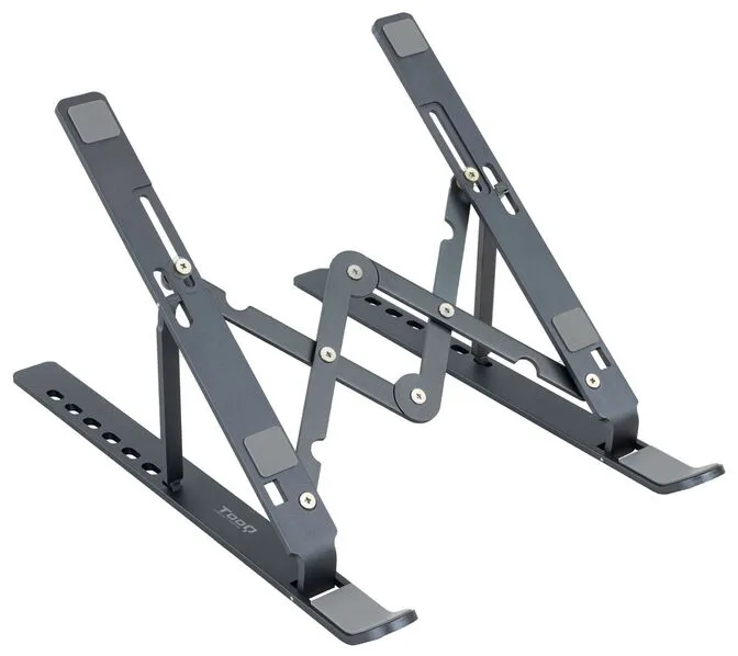 Suporte Elevatório Tooq para Portáteis Regulável Cinzento