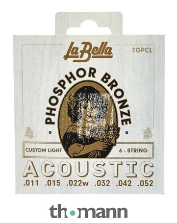 La Bella 7GPCL Phosphor Bronze CL