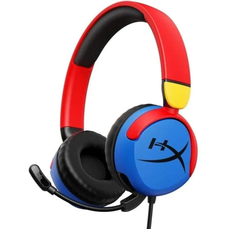 Auriculares HyperX Cloud Mini com fio jack 3,5 mm Gaming Cancelamento Ativo Ruído Multicolor