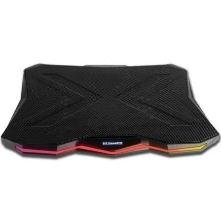 Base Refrigeração Hummer Pro Stand 17.3 Ajustável RGB + 2x USB (Preto) - NOX