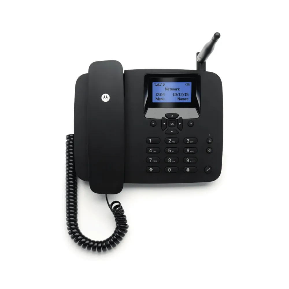 Telefone Fixo Motorola FW200L 2G Preto