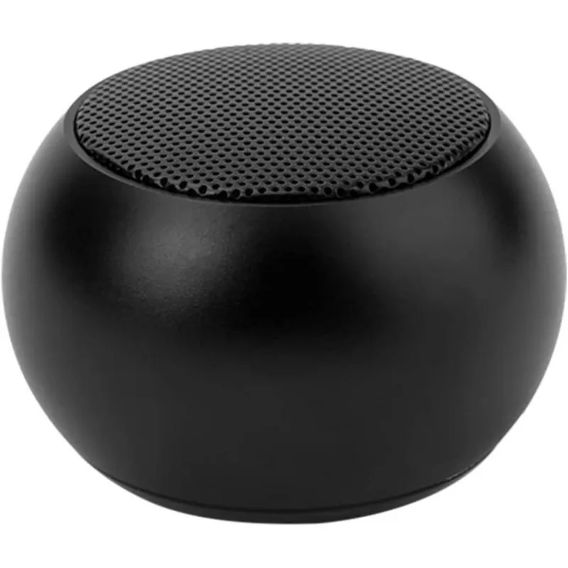Altifalantes Elbe Portátil Bluetooth 5.0 3 W Pretos com bateria 400 mAh MicroSD