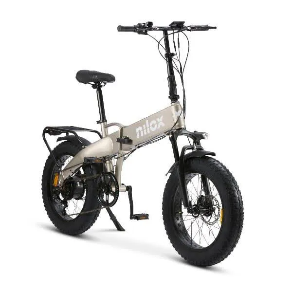 Bicicleta Elétrica Nilox X10 20X4P Cinza