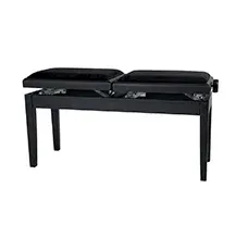 Banco Piano Ludi 200 Duplo Preto