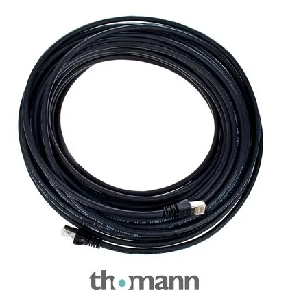 Telegärtner CAT6A Patchkabel 20m, SW