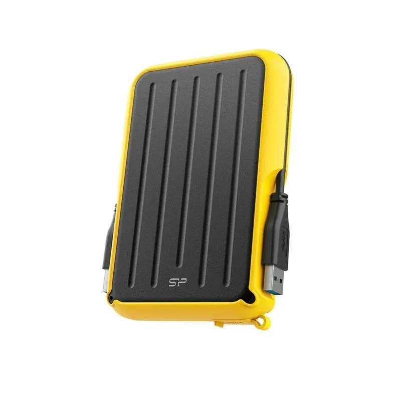 Disco Rígido Disco Duro Silicon Power A66 4TB HDD USB 3.2 Gen 1 Resistente à Água e Choques