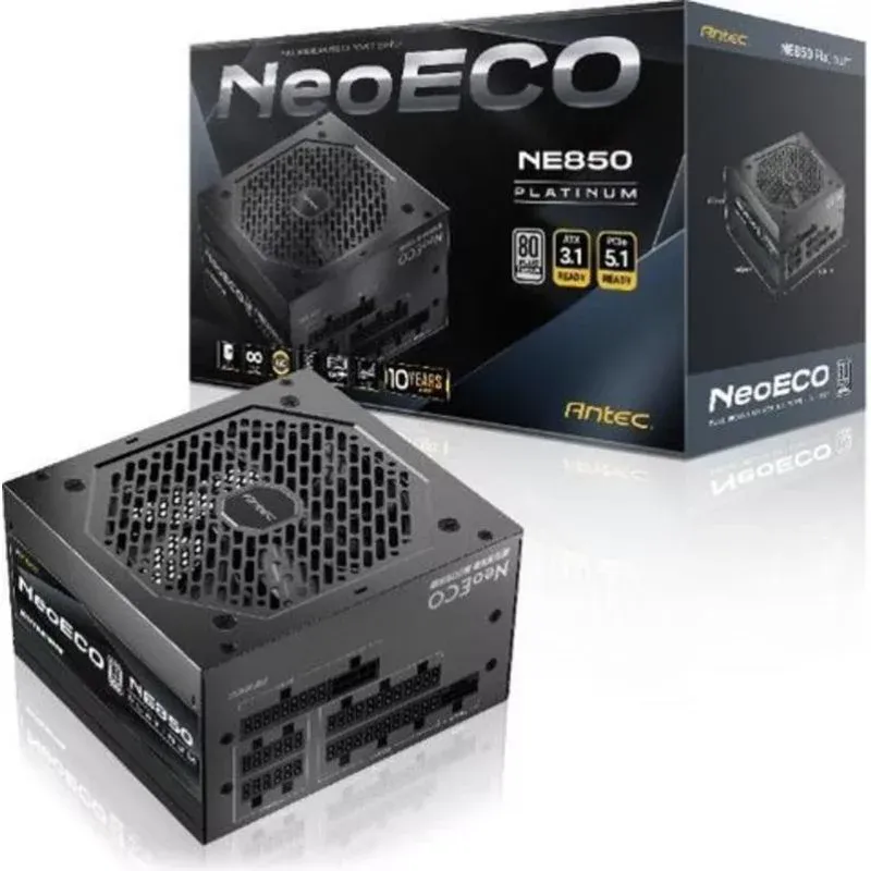 Fonte Alimentação Fuente de Alimentación Antec NE850P EC 850W Certificación 80+ Platinum modular