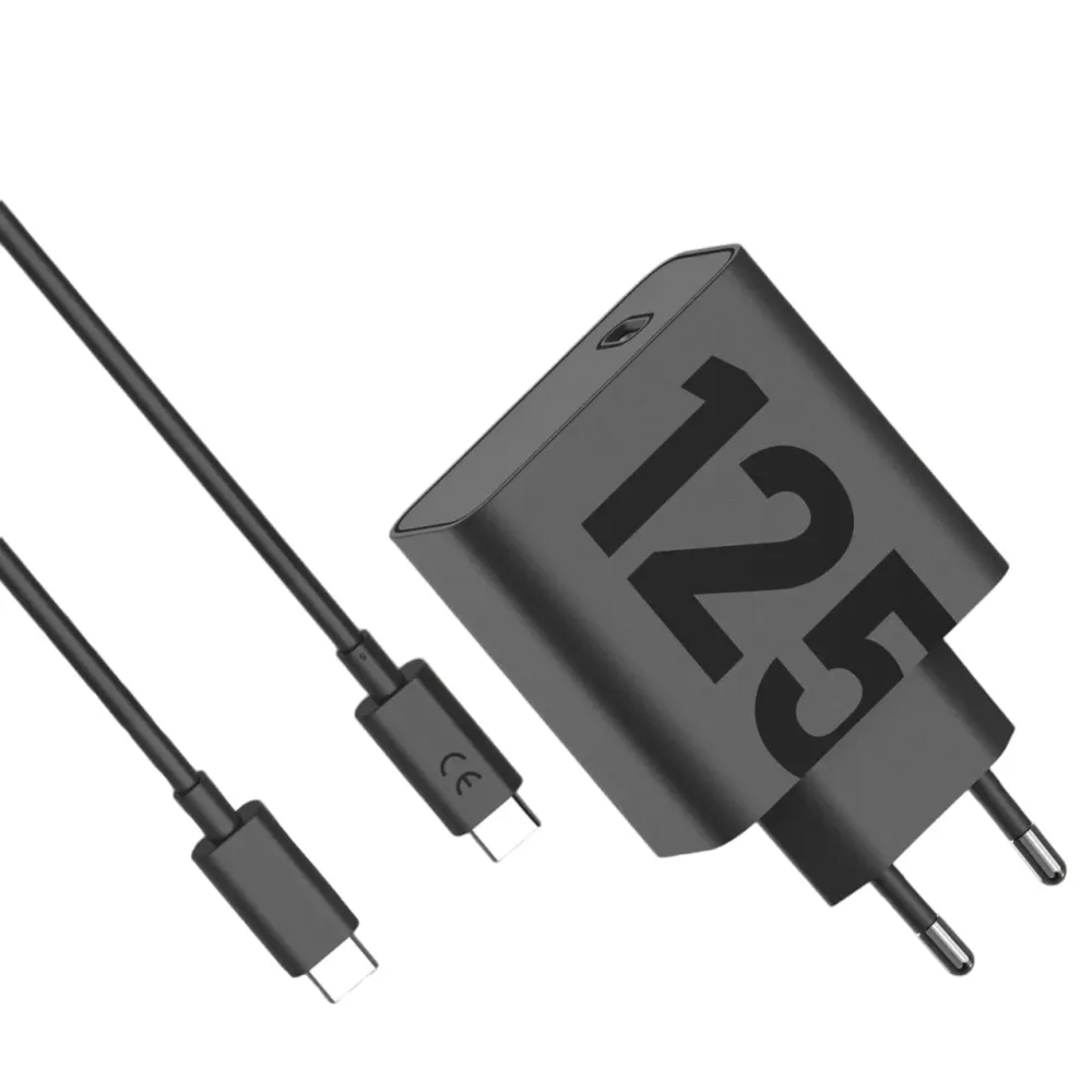 Carregador Motorola SJMC1252 USB-C 125W Preto