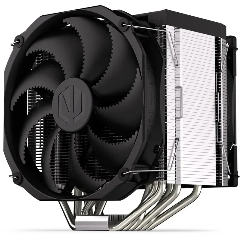 Cooler CPU Endorfy Fortis 5 Dual Fan 6Pipe 1x140 1x120mm Cooler de CPU Preto