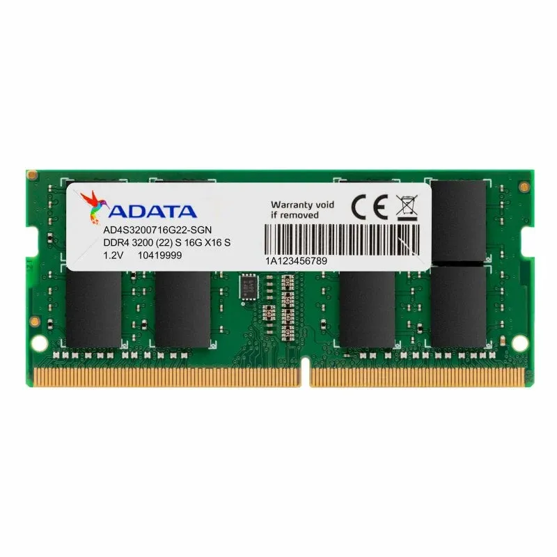 Memória RAM Adata SO-DIMM DDR4 3200MHz 8GB CL22