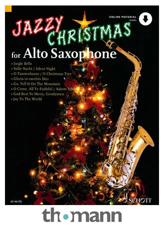 Schott Jazzy Christmas for Alto Sax