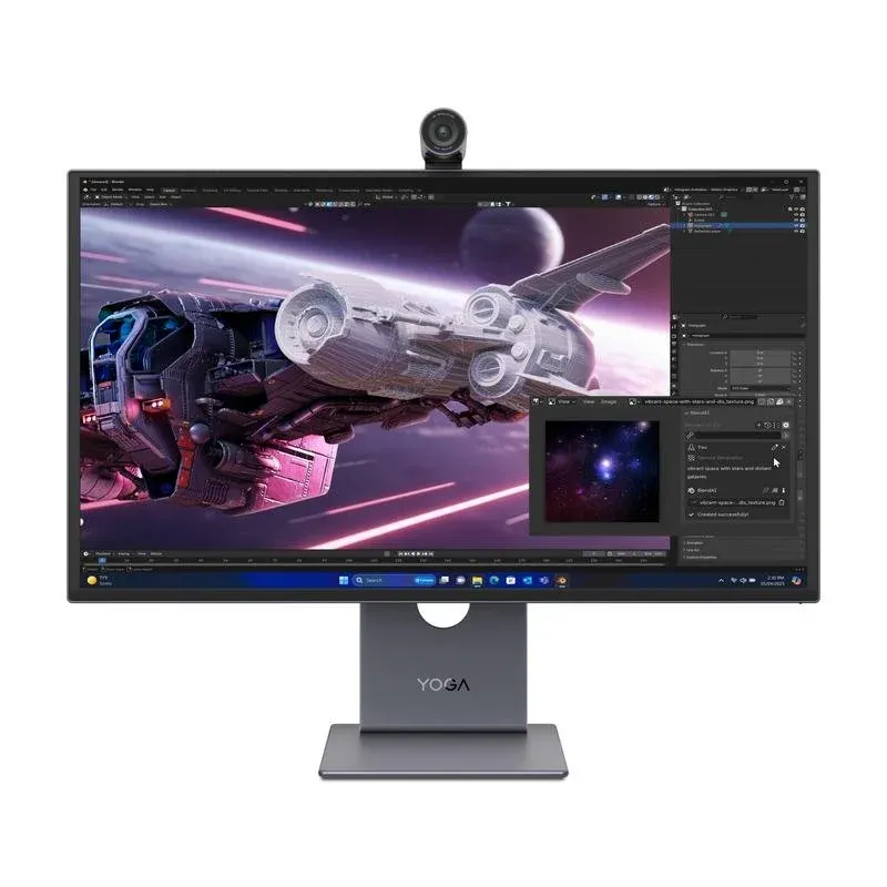 Monitor Lenovo Yoga Pro 27UD-10 26,5" UltraHD 4K 120Hz QD-OLED HDR Dolby Vision FreeSync G-SYNC USB-C