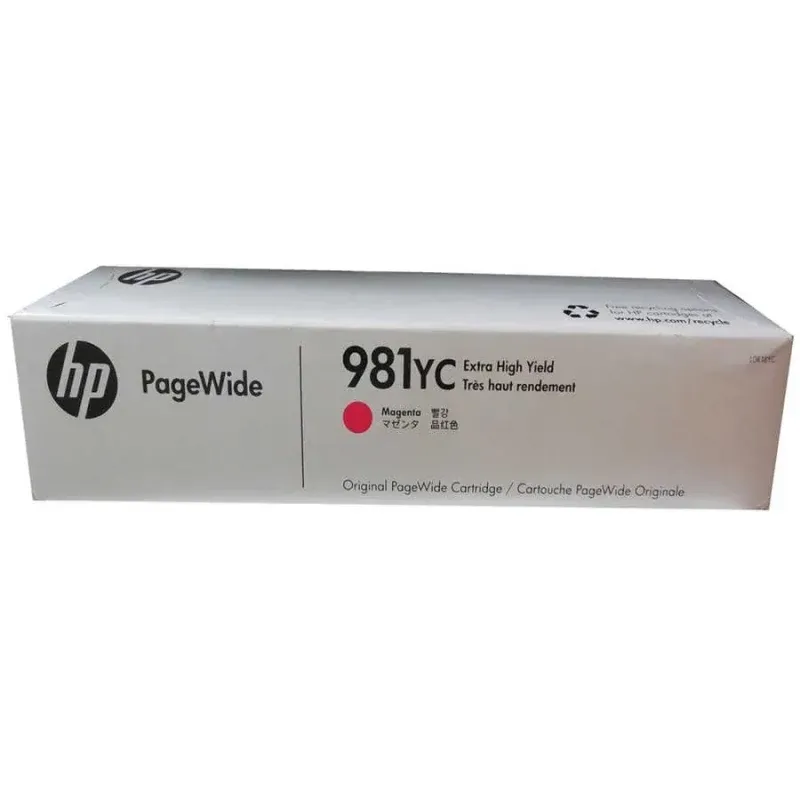 HP 981YC EC MAGENTA TINTA