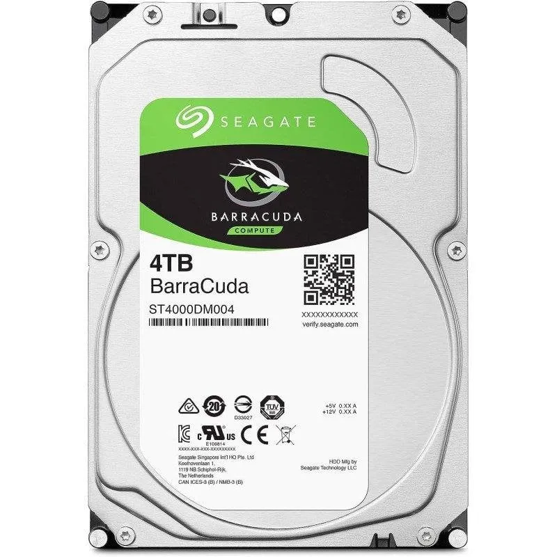 Disco Rígido Seagate Exos 4TB HDD 7200rpm SATA III 256MB Cache