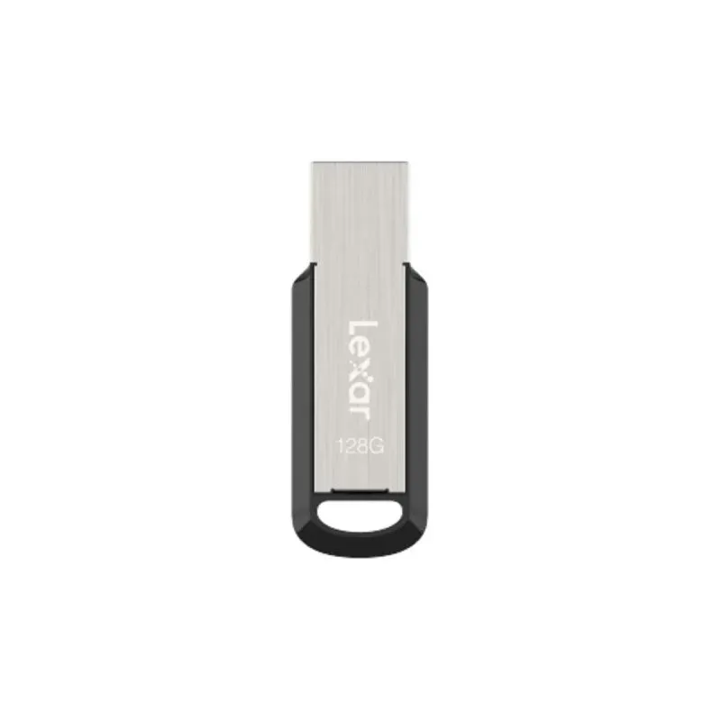 Pen Drive Lexar JumpDrive M400 Memória USB 128GB USB 3.2 Gen1 Prateado com Encriptação AES