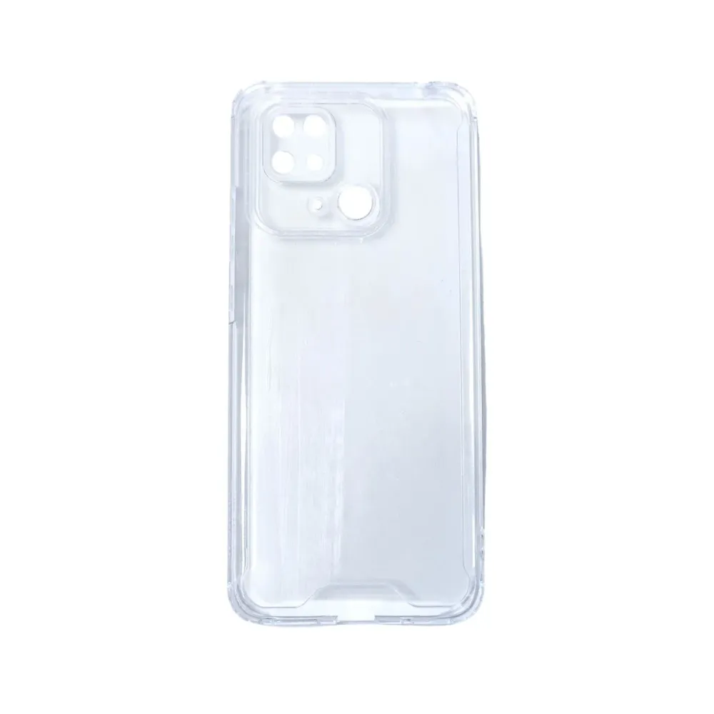 Capa Silicone Anti-Choque Xiaomi Redmi 10C 4G Transparente