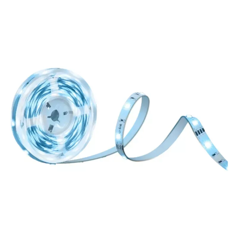TP-LINK Tapo Smart Light Strip Multicolor 2.4 GHz Wi-Fi 802.11b/g/n one 16.4 ft/5m LED light strip cut to size every 10cm