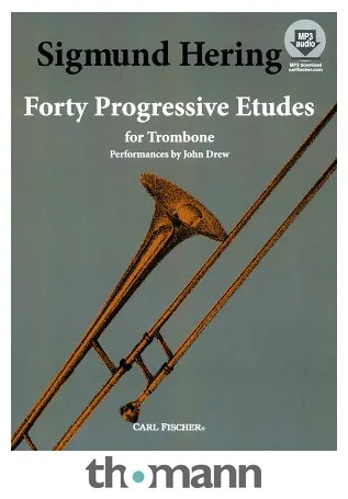 Carl Fischer 40 Progressive Etudes Trombone