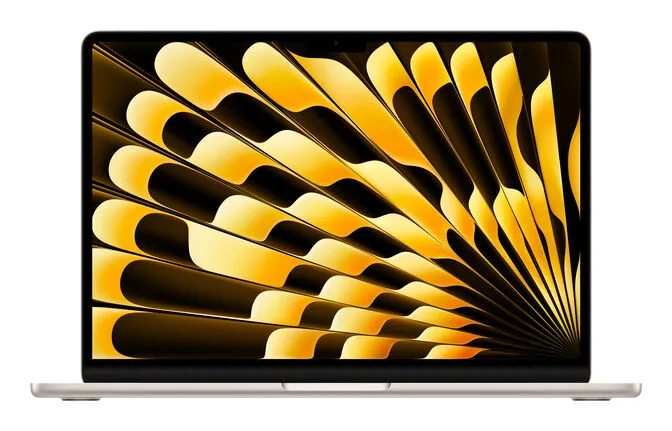 Portátil Apple MacBook Air M4 13.6" 10-Cores 16GB RAM 512GB SSD Amarelo Radiante