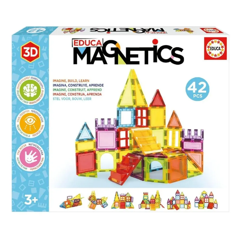 Jogo Educa Magnetics 42 Peças