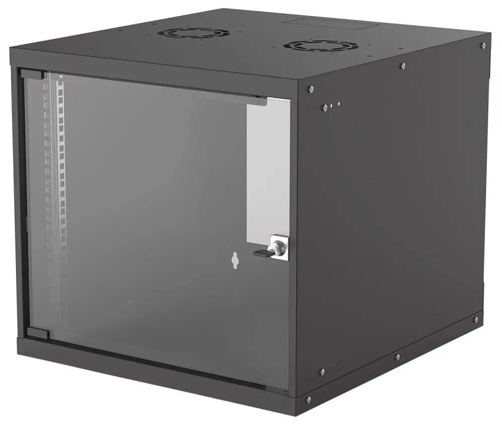 Intellinet 714808 Armário de parede 9U 54/56 preto plano 714808