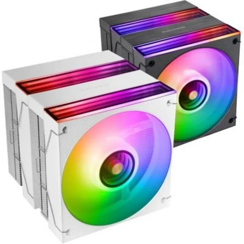 Cooler CPU Refrigeração Ar Mars Gaming Socket Intel LGA/AMD 158mm MCPU-X26 ARGB Dual Tower
