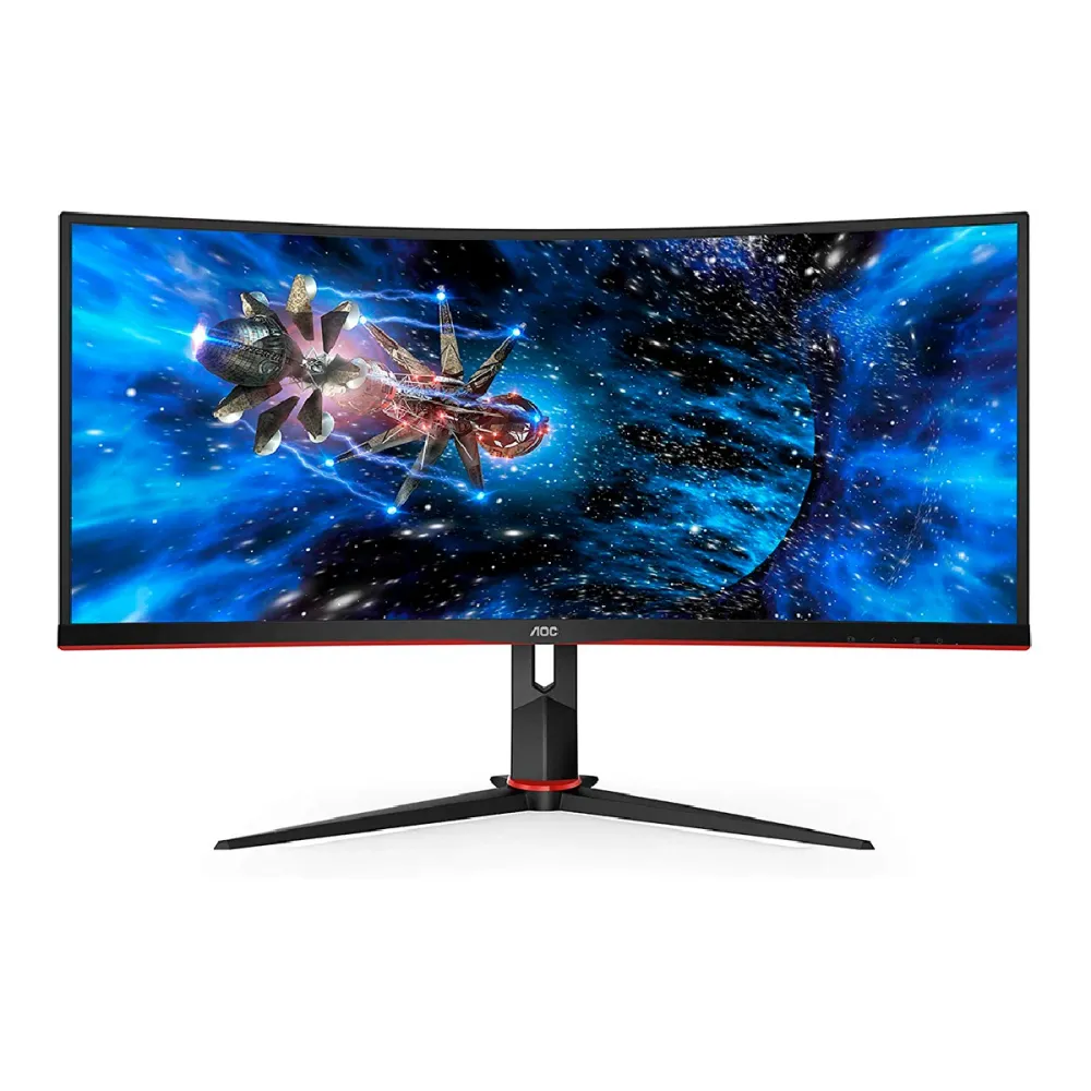 Monitor Curvo AOC G2 CU34G2X/BK 34" VA Quad HD 144Hz Preto