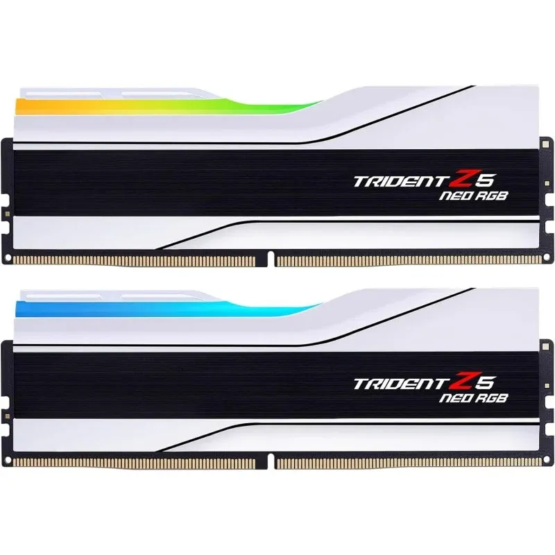 G.Skill Trident Z5 Neo RGB DDR5 6400MHz 32GB 2x16GB CL32 AMD Expo Brancas
