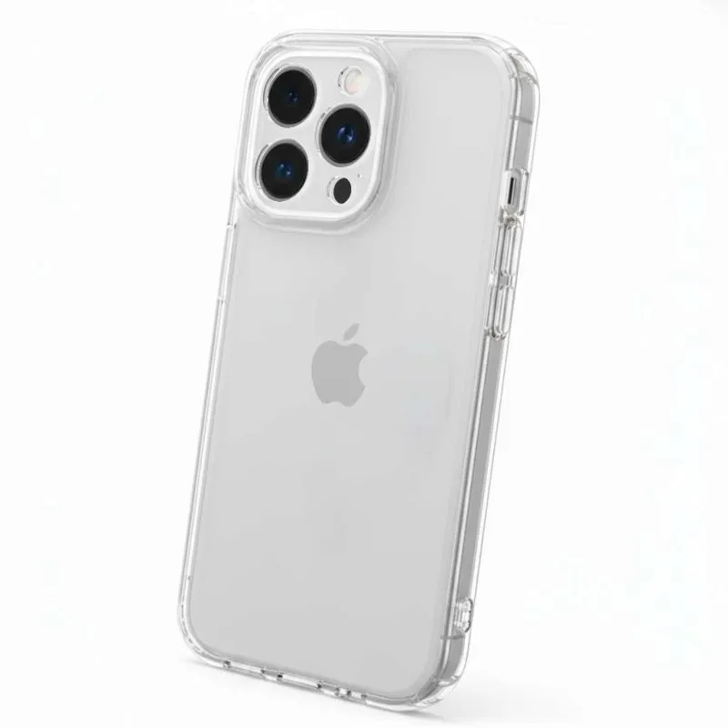 Funda para móvel Reforçada Antiyellow Transparente TPU Policarbonato para iPhone 14 Pro