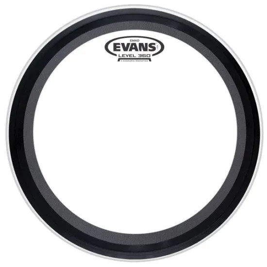 Evans 16" EMAD Batter Clear Bass Batter