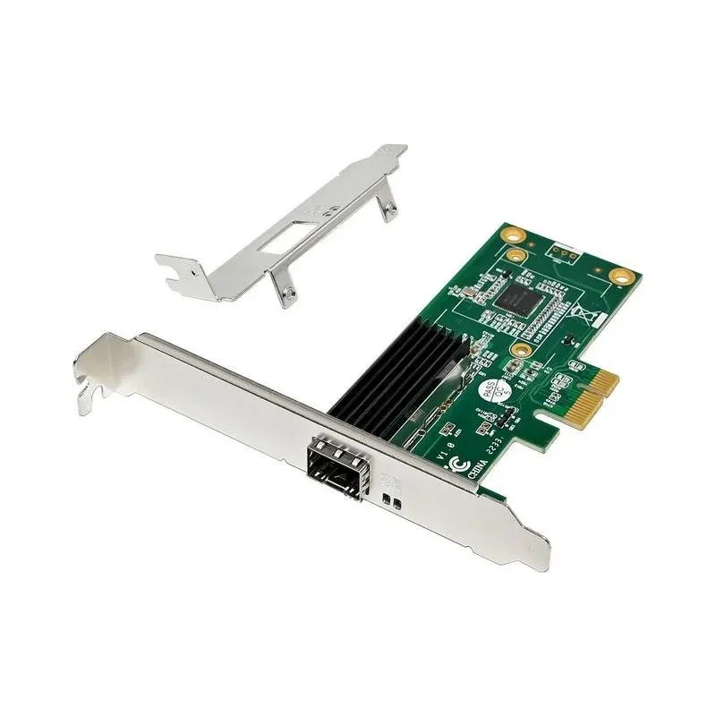 Placa de Rede MicroConnect MC-PCIEX1-I210-F1 PCIe 1 Gb Ethernet Fiável