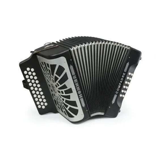 Hohner CONCERTINA Compadre Preta FBbEb