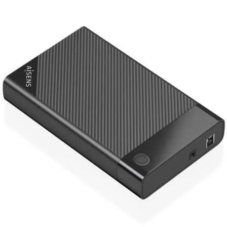 Caixa Externa USB 3.1 SATA 3,5 (Preto) - AISENS
