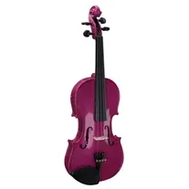 Violino 3/4 Stentor Harlequin Rosa Escuro Metalizado