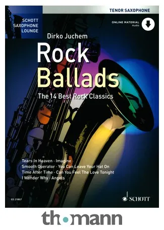 Schott Rock Ballads Tenor Saxophone