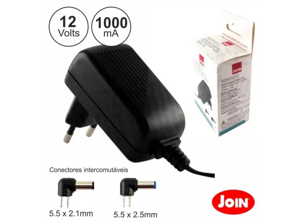 Join ALIMENTADOR COMPACTO 12V 1A 12W (KD1910/12)