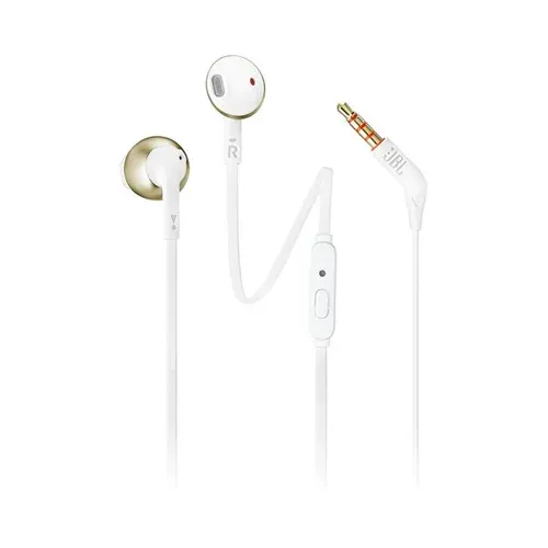 Auriculares JBL T205 Dourados