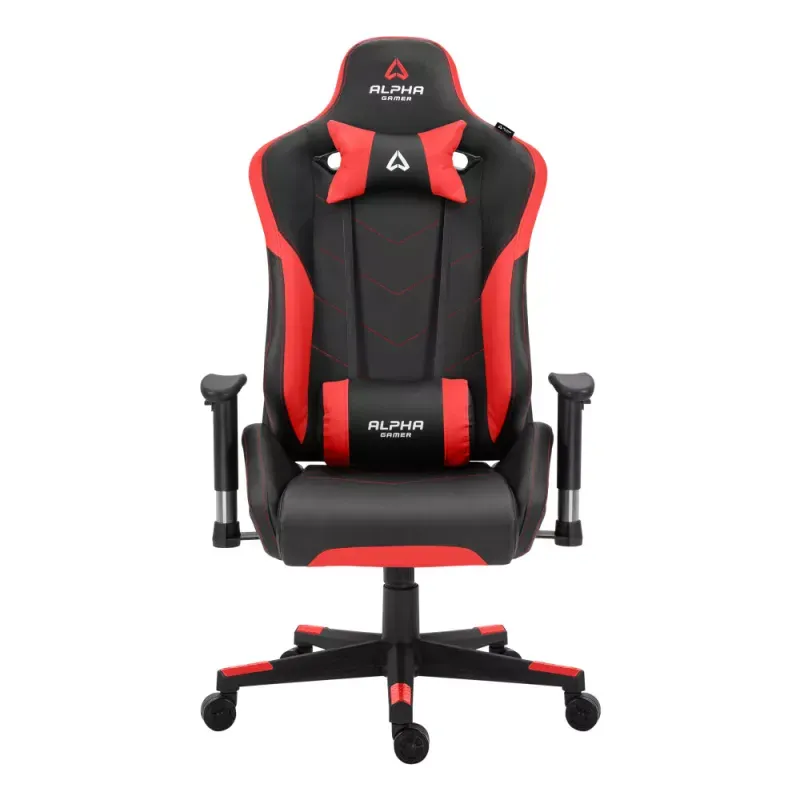 Cadeira Gaming Alpha Gamer Zeta Preta/Vermelha
