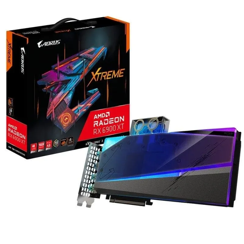 Placa gráfica Gigabyte AORUS Radeon RX 6900 XT Xtreme WaterForce WB 16GB GDDR6