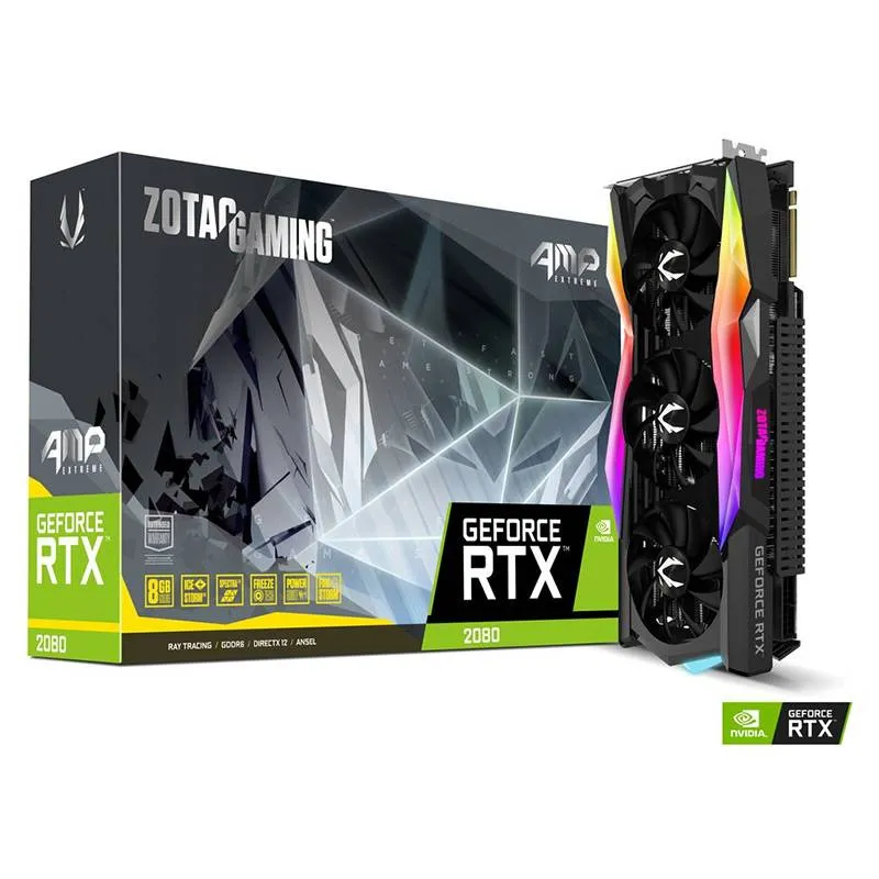 Placa Gráfica Zotac GeForce RTX 2080 AMP Extreme 8GB - Recondicionado