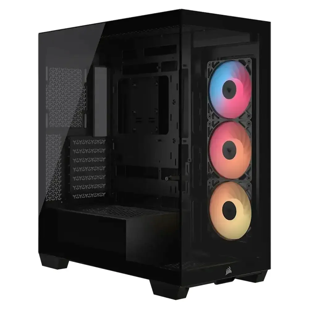 Caixa Extended-ATX Corsair 3500X RS-R ARGB Tempered Glass Preta