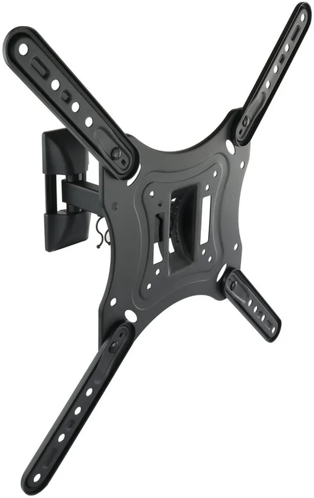 Suporte de Parede Tooq Tilt e Giratório 2 Pivots 23" a 55" Max. 30kg Preto