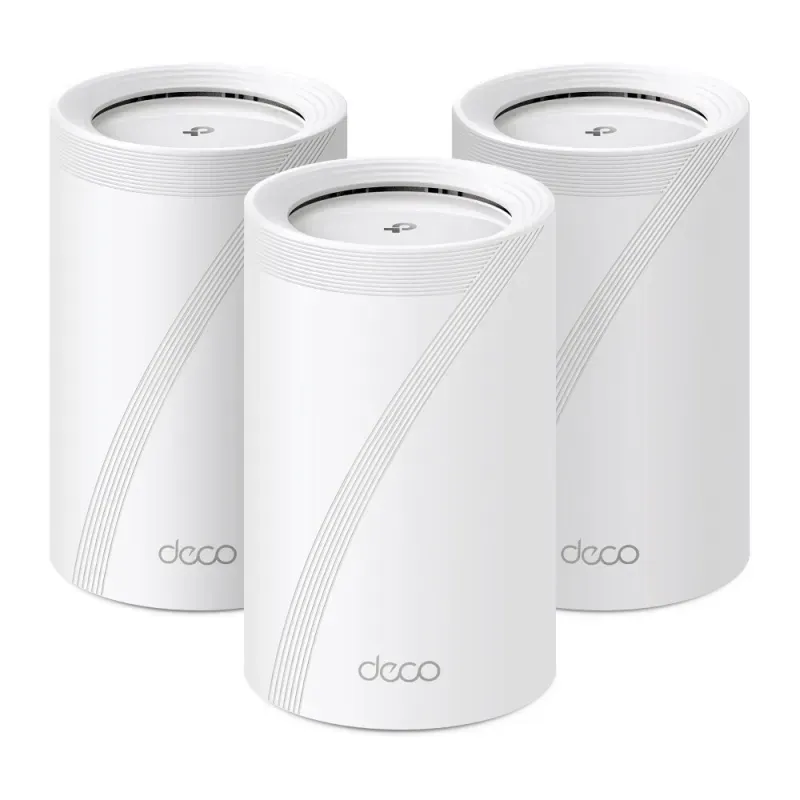 BE9300 Whole Home Mesh Wi-Fi 7 System(Tri-Band) - SPEED: 688 Mbps at 2.4 GHz + 2882 Mbps at 5 GHz + 5765 Mbps at 6 GHz