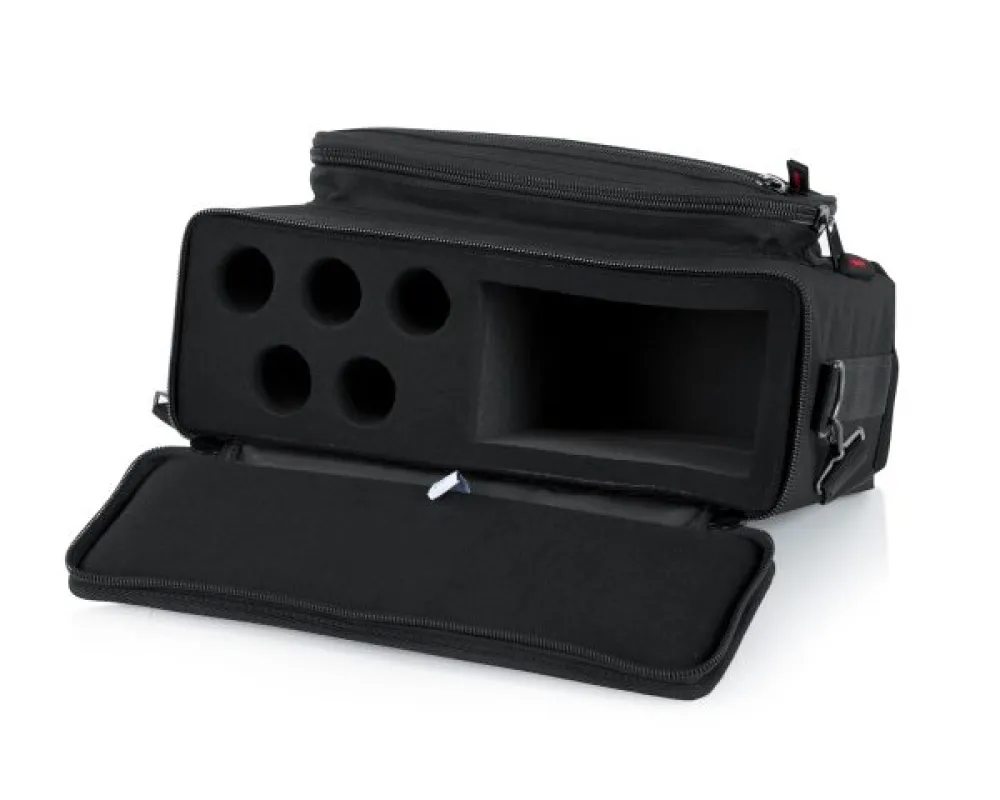 Gator GM-5W - Padded bag for 5 wireless mic systems