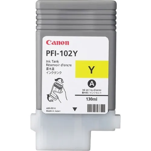Canon PFI-102Y ink cartridge Original Yellow 0898B001
