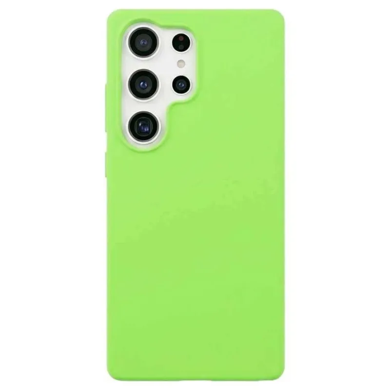 Funda para móvel Ultra Suave Silicone Microfibra Antiderrapante para Samsung Galaxy S25 Ultra