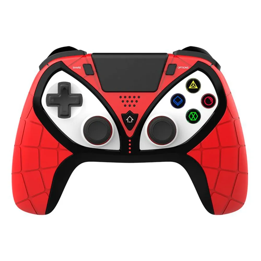 Comando iPega Spiderman PG-4012 Wireless c/Touchpad Vermelha