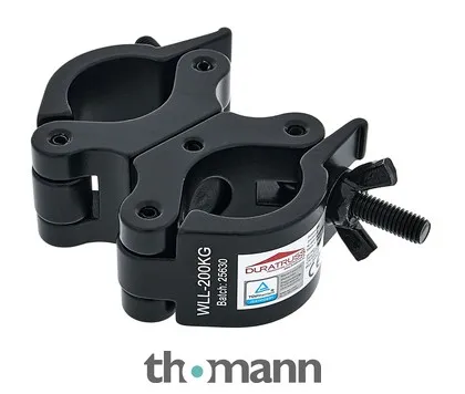 Duratruss PRO Jr Swivel Clamp Black